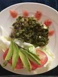 Lomo de res al pesto con salsa chimichurri