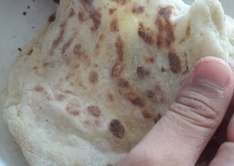 Resep Khubz Arab (Roti Arab) #edisi resep diet yang Bikin Ngiler