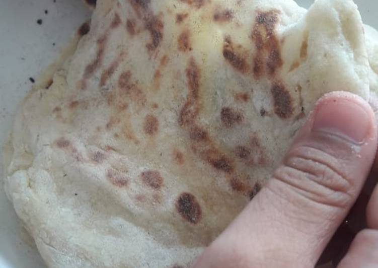 Bagaimana Membuat Khubz Arab (Roti Arab) #edisi resep diet yang Bikin Ngiler