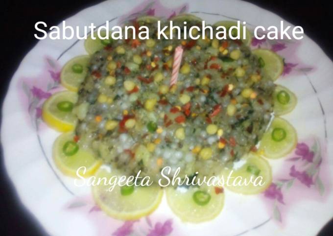 Recipe of Super Quick Sabutdana khicadi cake