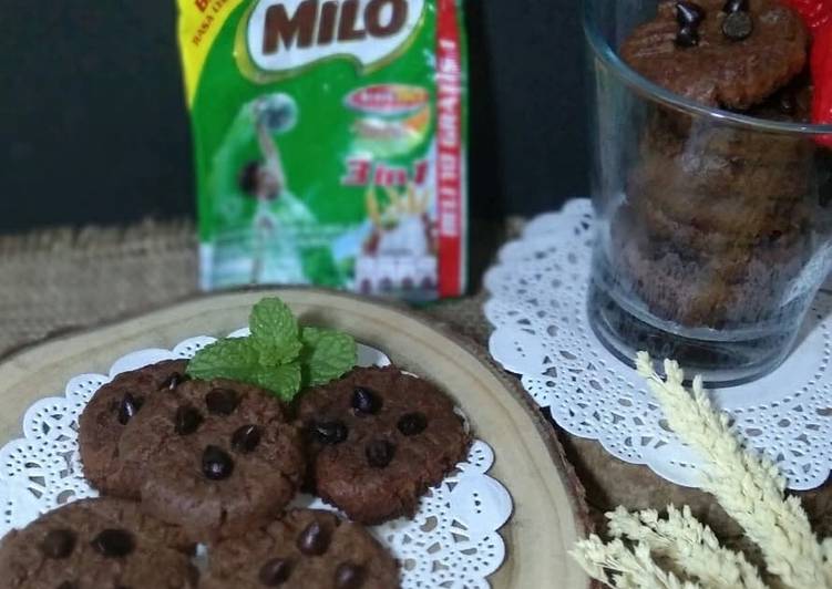 Resep Milo cookies by teflon, Bisa Manjain Lidah