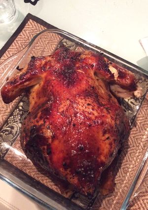 รูปของ ไก่ย่างหนังกรอบเนื้อนุ่ม