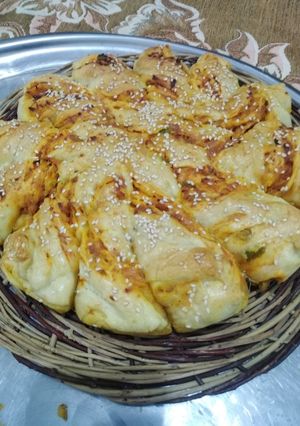 عکسی از دستور نان شکم پر