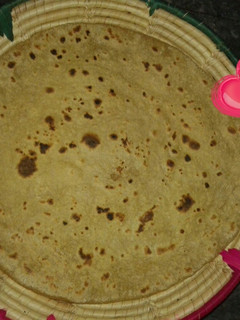 A picture of Chapati garam.