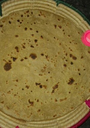 A picture of Chapati garam.