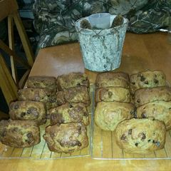 A picture of Peanut Butter Chocolate Chip Banana Bread.