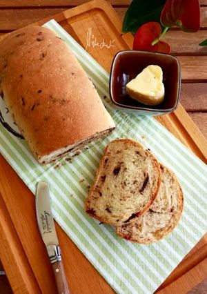 Foto resep Roti Tawar Butter Cokelat
