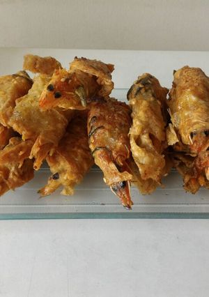 Foto resep Udang Selimut KembangTahu