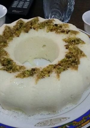 صورة لوصفة كيكة جوز الهند الباردة