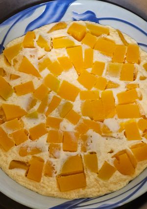 南瓜牛奶鹽麴蒸蛋 的食譜成品照片