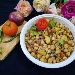 A picture of Chana chaat😋👍.