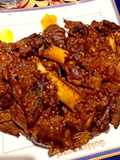 Mutton steam raan
