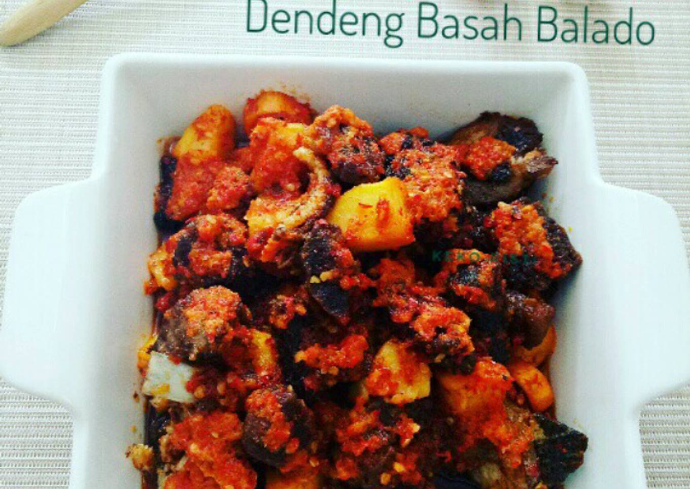 Dendeng Basah Balado