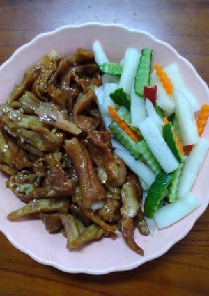 小黃瓜醃白蘿蔔 的食譜成品照片