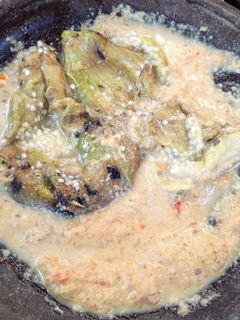 Foto resep Penyet terong sambel kacang