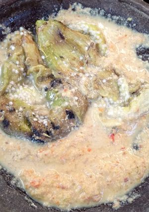 Foto resep Penyet terong sambel kacang