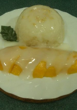 Foto resep Mango sticky rice
