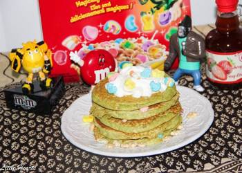 The New Way Make Recipe Top o The Morning Lucky Charms Pancakes Savory Delicious