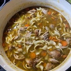 A picture of Chicken Noodle Soup.