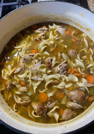 A picture of Chicken Noodle Soup.