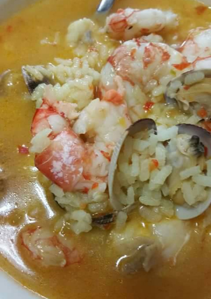 Una foto de Arroz marinero