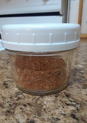 A picture of Homemade Cajun/Creole Seasoning.