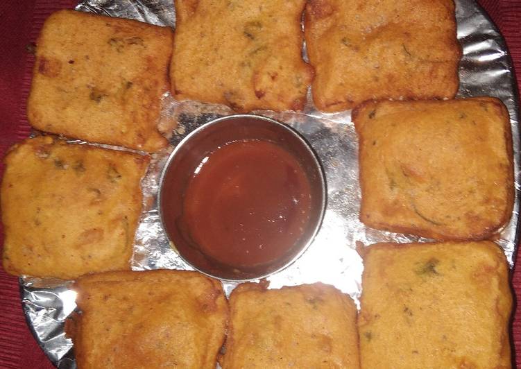 Recipe of Super Quick Homemade Mini Bead pakoda