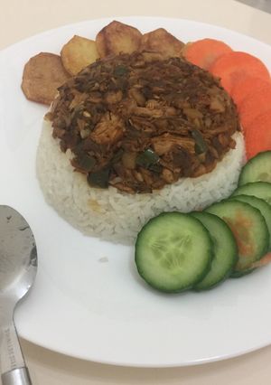 صورة لوصفة مقلوبة توونه 🐟😋