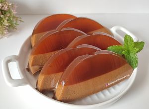 Foto resep Agar-agar Santan Gula Merah