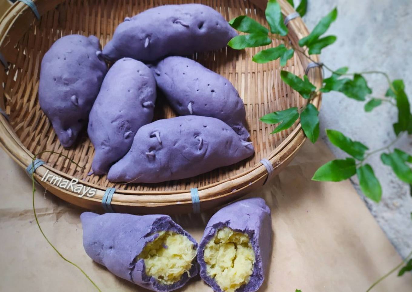 Korean Sweet Potato Bread