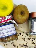 Confettura di Kiwi e Limoni Con pepe di Szechuan