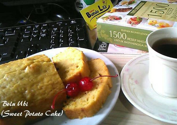 Bolu Ubi (Sweet Potato Cake) no mixer #kamismanis