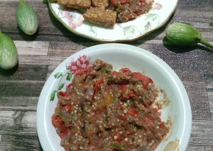 Resep Sambal Terong Rebus Oleh Mama Kafa Cookpad