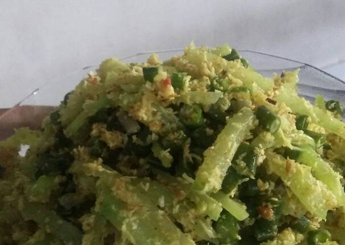 Cara Gampang Menyiapkan Lawar sayur bali Anti Gagal