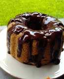 Torta marmolada de avena