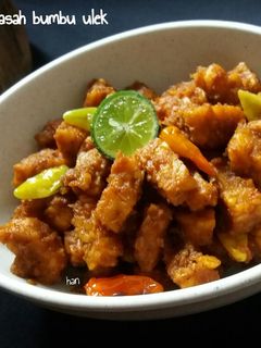 Foto resep Orek Tempe Basah Bumbu ulek