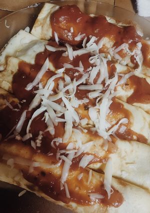Una foto de Canelones keto (cetogénicos)
