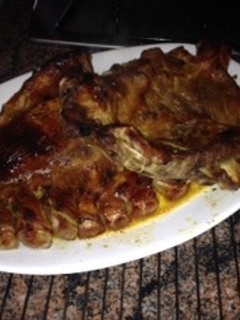 Una foto de Costillas adobadas
