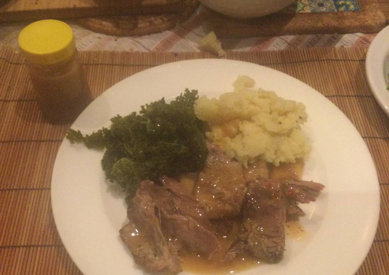 Pot Roast leg of Lamb