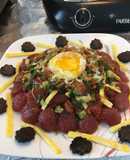 Xôi gấc mặn bằng nồi cơm điện