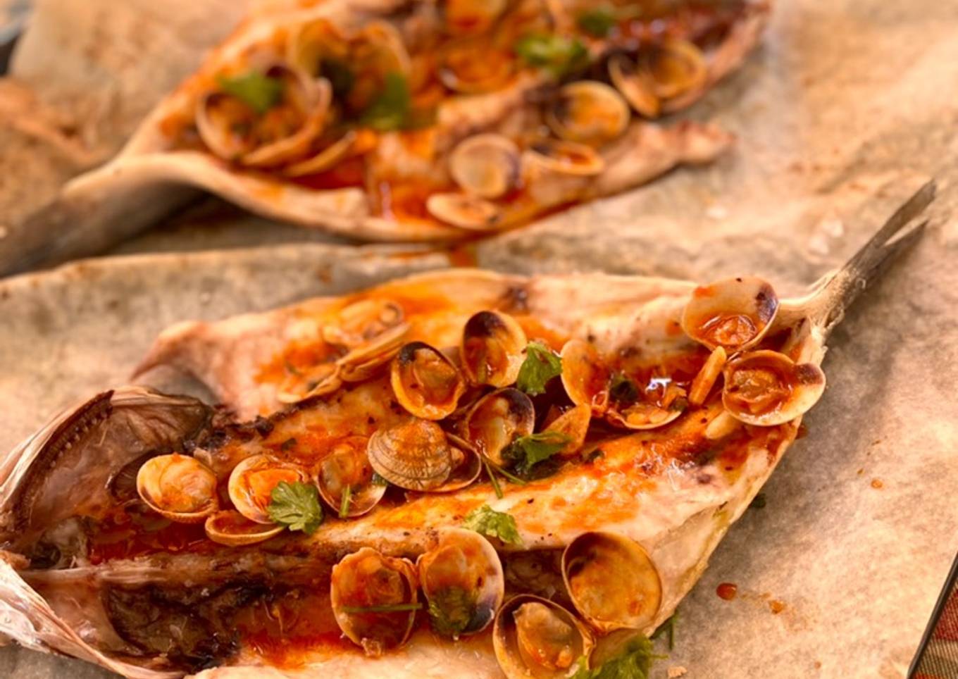 Lubina a la marinera