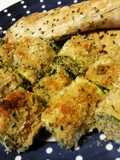 Rotolini di zucchine panate