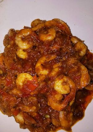 Foto resep Udang bumbu balado asam manis