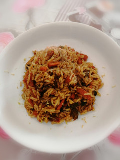 Foto di Riso basmati con zucchine e carote in salsa di soia a modo mio