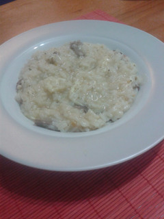 Una foto de Risotto de carne asada