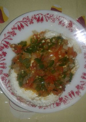 A picture of Huevos Rancheros.