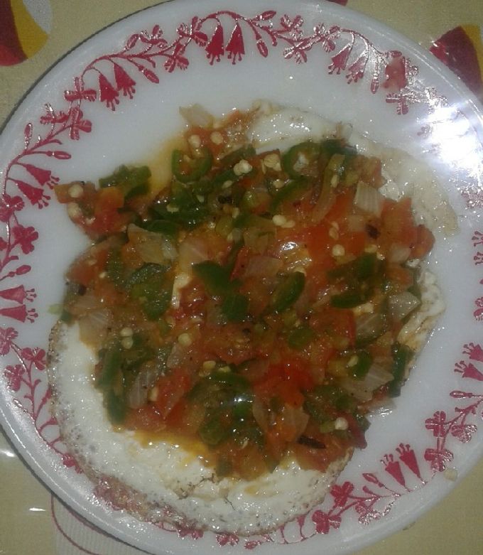 Una foto de Huevos rancheros