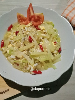 Foto resep Tumis Labu Siam Telur Orak Arik