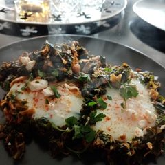 A picture of Green Shakshuka.