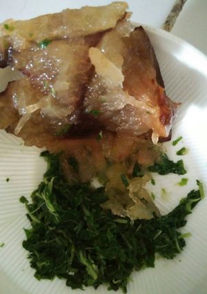 Foto resep MPASI bayam + plum